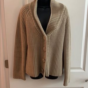 Button down Knit Top